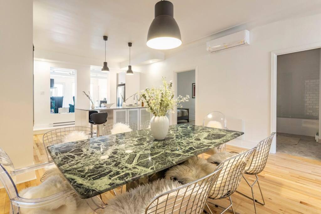 Charm & Luxury Vacation Headquarters To Downtown! Apartment Montreal Exterior foto